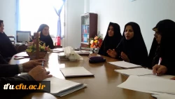 جلسه شورای آموزش با مدیران گروهها و کارشناسان آموزش