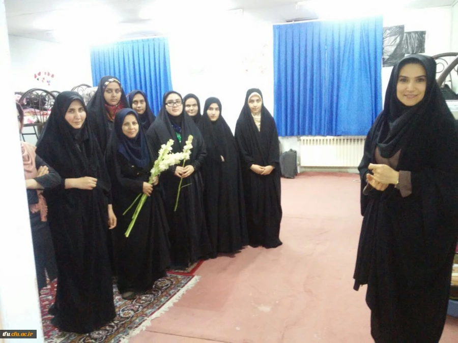بازدید سرپرست پردیس از خوابگاه دانشجومعلمان به مناسبت روز دانشجو