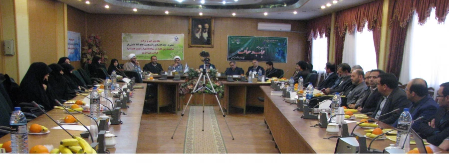 نشست تبیین جایگاه فرهنگ حجاب و عفاف بسیج اساتید استان در پردیس فاطمه الزهرا(س)