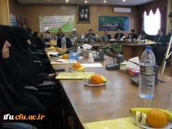 نشست تبیین جایگاه فرهنگ حجاب و عفاف بسیج اساتید استان در پردیس فاطمه الزهرا(س)