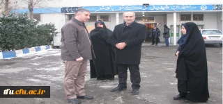بازدید دکتر پاشایی مدیر کل آموزش و پرورش استان آذربایجان شرقی از پردیس فاطمه الزهرا(س)تبریز
