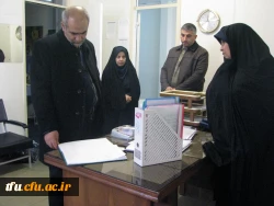 بازدید دکتر پاشایی مدیر کل آموزش و پرورش استان آذربایجان شرقی از پردیس فاطمه الزهرا(س)تبریز