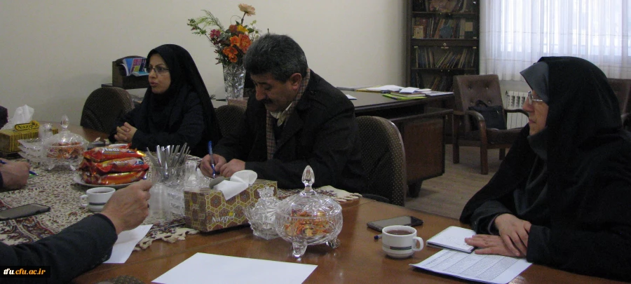 جلسه ی هماهنگی برای شروع مصاحبه از پذیرفته شدگان مرحله اول آزمون استخدامی ماده 28  2