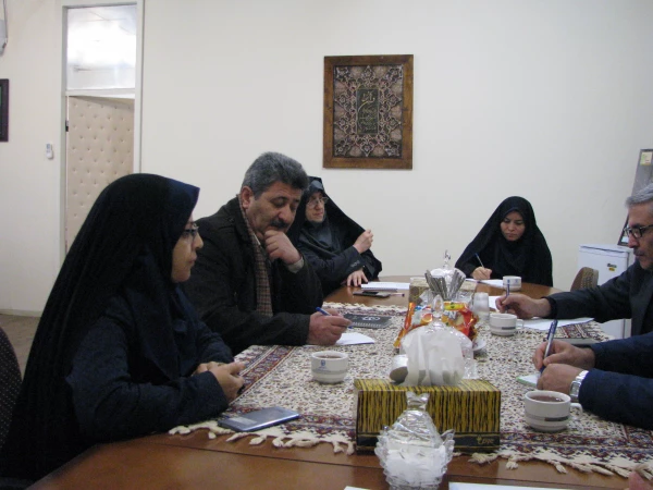 جلسه ی هماهنگی برای شروع مصاحبه از پذیرفته شدگان مرحله اول آزمون استخدامی ماده 28