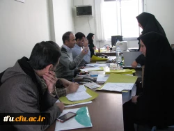 بازدید دکتر بدری از فرآیند برگزاری مصاحبه پذیرفته شدگان مرحله اول آزمون استخدامی ماده 28