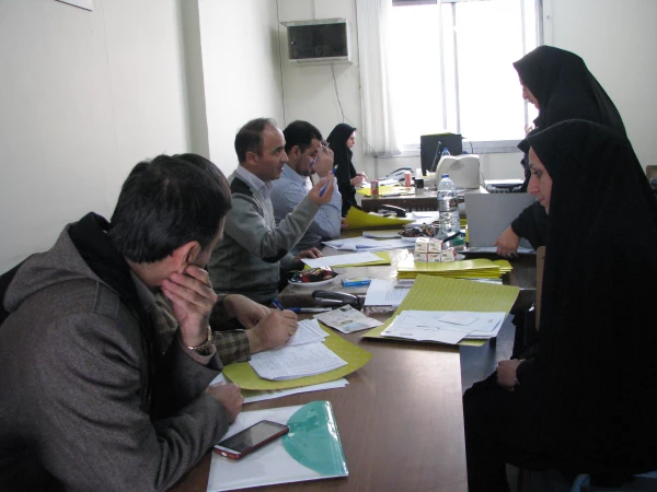 بازدید دکتر بدری از فرآیند برگزاری مصاحبه پذیرفته شدگان مرحله اول آزمون استخدامی ماده 28
