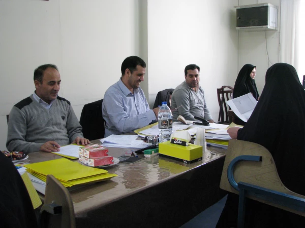 بازدید دکتر بدری از فرآیند برگزاری مصاحبه پذیرفته شدگان مرحله اول آزمون استخدامی ماده 28