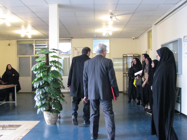بازدید دکتر بدری از فرآیند برگزاری مصاحبه پذیرفته شدگان مرحله اول آزمون استخدامی ماده 28