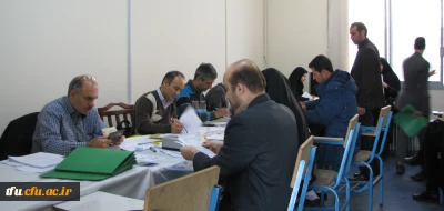 فرآیند مصاحبه تخصصی از پذیرفته شدگان آزمون استخدامی آموزش و پرورش (مرحله تکمیل ظرفیت) در دانشگاه فرهنگیان آذربایجان شرقی به روایت تصویر