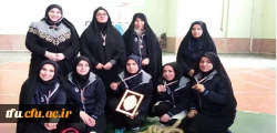 کسب مقام سوم پردیس فاطمه الزهرا(س) درمسابقات طناب کشی بانوان کارکنان دولت  2