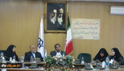 حضور منصور سرگزی معاون محترم فرهنگ آموزش و پژوهش ستاد اقامه نماز کشور و آقای پورناجی 
مسئول ستاد اقامه نماز استان در جمع دانشجومعلمان پردیس فاطمه زهرا(س)