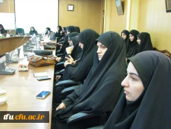 حضور آقای سرگزی معاون محترم فرهنگ آموزش و پژوهش ستاد اقامه نماز کشور و آقای پورناجی 
مسئول ستاد اقامه نماز استان در جمع دانشجومعلمان پردیس فاطمه زهرا(س)