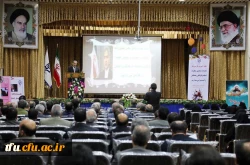 تجلیل از اساتید دانشگاه فرهنگیان آذربایجان شرقی در مراسم بزرگداشت روز معلم