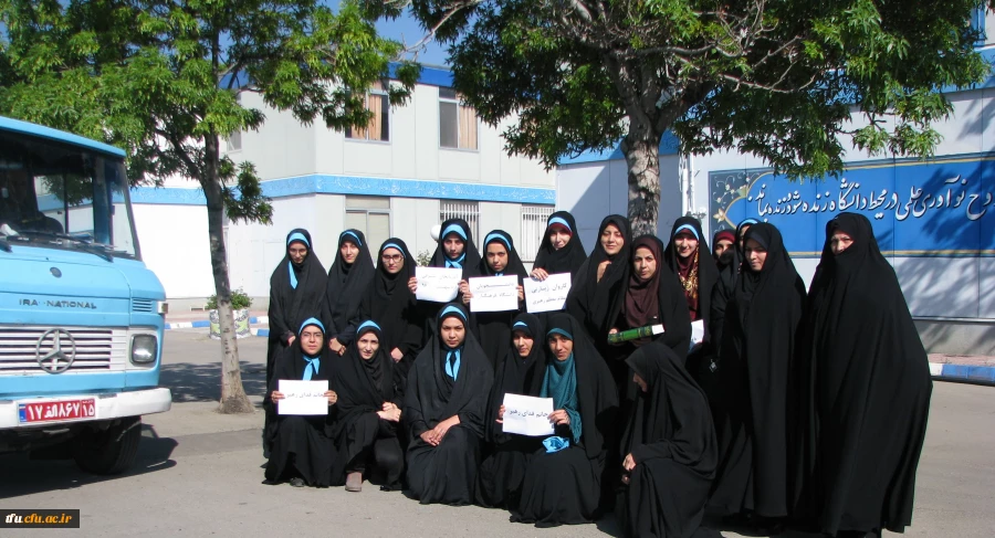 دانشجویان پردیس فاطمه الزهرا(س) تبریز به دیدار یار می روند. 2