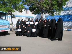 دانشجویان پردیس فاطمه الزهرا(س) تبریز به دیدار یار می روند.