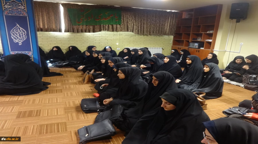 دیدار صمیمی جوانان و دانشجو معلمان پردیس فاطمه الزهرا(س) با آیت ا...شبستری  2