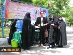 برپایی ایستگاه صلواتی به مناسب نیمه شعبان