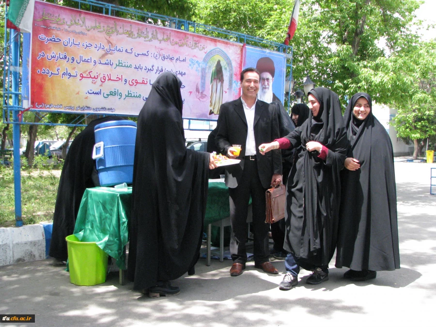 برپایی ایستگاه صلواتی به مناسب نیمه شعبان