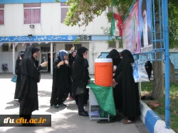 برپایی ایستگاه صلواتی به مناسب نیمه شعبان