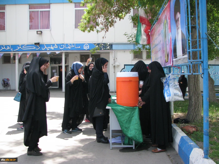 برپایی ایستگاه صلواتی به مناسب نیمه شعبان