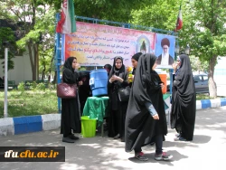 برپایی ایستگاه صلواتی به مناسب نیمه شعبان