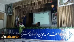 مراسم جشن دانشجویی به مناسبت هفته خوابگاهها در پردیس فاطمه الزهرا(س)