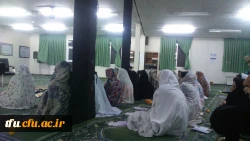 مراسم ختم قرآن کریم به مناسبت ماه مبارک رمضان درپردیس فاطمه الزهرا(س)