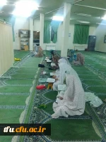 مراسم ختم قرآن کریم به مناسبت ماه مبارک رمضان درپردیس فاطمه الزهرا(س)