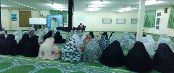 برپایی ایستگاه صلواتی و مراسم عزاداری به مناسبت ارتحال بنیانگذار کبیر انقلاب در پردیس فاطمه الزهرا(س) 2