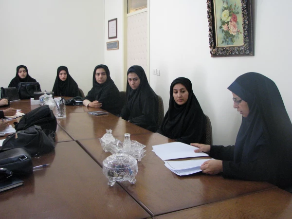 تشکیل جلسه مسئولان کانون های دانشجویی پردیس فاطمه الزهرا(س)