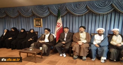 دیدار اساتید و همکاران دانشگاه فرهنگیان با حاج آقا آل هاشم نماینده ولی فقیه در استان آذربایجان شرقی