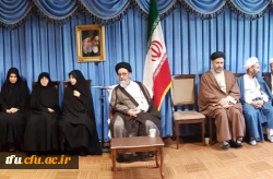 دیدار اساتید و همکاران دانشگاه فرهنگیان با حاج آقا آل هاشم نماینده ولی فقیه در استان آذربایجان شرقی