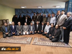 دیدار اساتید و همکاران دانشگاه فرهنگیان با حاج آقا آل هاشم نماینده ولی فقیه در استان آذربایجان شرقی