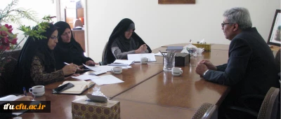 جلسه هماهنگی تقدیر از معلمان کارورزی دانشجو معلمان پردیس فاطمه الزهرا(س)