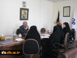 جلسه هماهنگی تقدیر از معلمان کارورزی دانشجو معلمان پردیس فاطمه الزهرا(س)