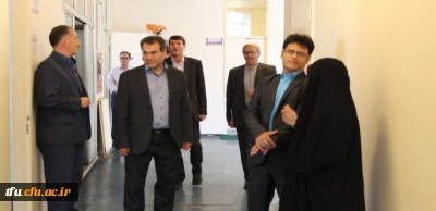 بازدید دکتر کریمی مدیرکل مرکز مشاوره سازمان مرکزی از روند مصاحبه پذیرفته شدگان دانشگاه فرهنگیان