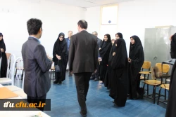 بازدید دکتر کریمی مدیرکل مرکز مشاوره سازمان مرکزی از روند مصاحبه پذیرفته شدگان دانشگاه فرهنگیان
