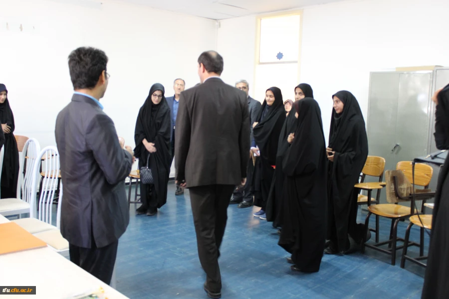 بازدید دکتر کریمی مدیرکل مرکز مشاوره سازمان مرکزی از روند مصاحبه پذیرفته شدگان دانشگاه فرهنگیان