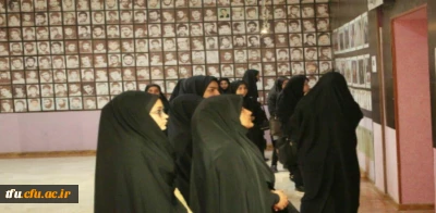 بازدید دانشجومعلمان پردیس فاطمه الزهرا (س)تبریز از فرهنگسرای الغدیر
