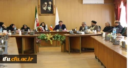 برگزاری مراسم  تودیع و معارفه معاونت آموزشی ، فرهنگی و پژوهشی پردیس فاطمه الزهرا(س)تبریز