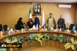برگزاری مراسم  تودیع و معارفه معاونت آموزشی ، فرهنگی و پژوهشی پردیس فاطمه الزهرا(س)تبریز