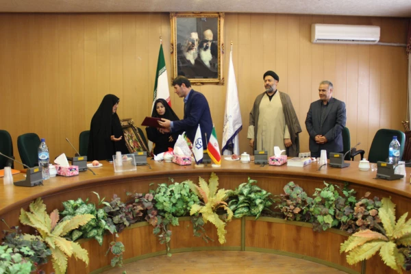 برگزاری مراسم  تودیع و معارفه معاونت آموزشی ، فرهنگی و پژوهشی پردیس فاطمه الزهرا(س)تبریز