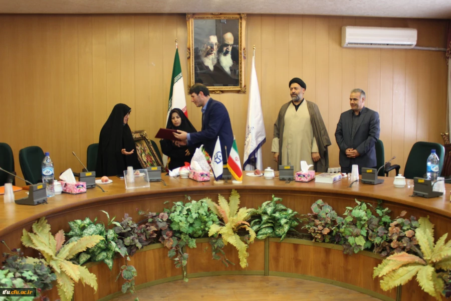 برگزاری مراسم  تودیع و معارفه معاونت آموزشی ، فرهنگی و پژوهشی پردیس فاطمه الزهرا(س)تبریز