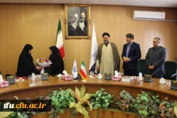 برگزاری مراسم  تودیع و معارفه معاونت آموزشی ، فرهنگی و پژوهشی پردیس فاطمه الزهرا(س)تبریز