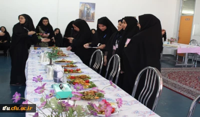 جشنواره آشپزی و غذای سالم در پردیس فاطمه الزهرا(س) برگزار شد.