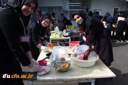 جشنواره آشپزی و غذای سالم در پردیس فاطمه الزهرا(س) برگزار شد.