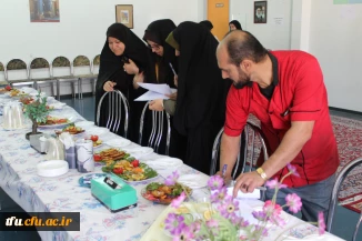 جشنواره آشپزی و غذای سالم در پردیس فاطمه الزهرا(س) برگزار شد.
