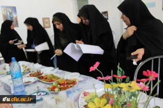 جشنواره آشپزی و غذای سالم در پردیس فاطمه الزهرا(س) برگزار شد.