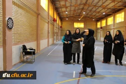 مسابقه ورزشی در رشته دارت بین کارکنان پردیس فاطمه الزهرا(س) برگزارشد.