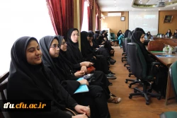 مراسم بزرگداشت یاد و خاطره شهید حسن جنگجو، در پردیس فاطمه الزهرا(س)